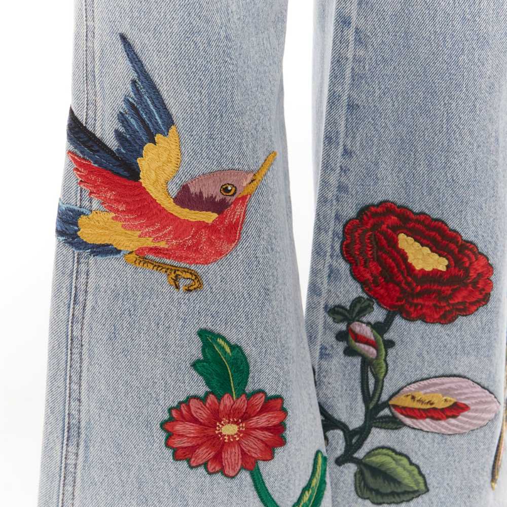 Gucci GUCCI Alessandro Michele flower embroidery … - image 7