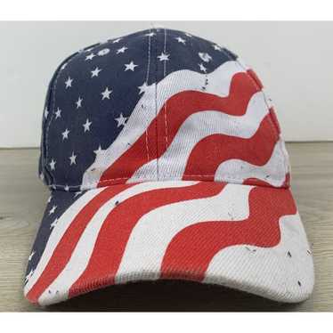 Other USA Hat Red White Stars Blue Hat Adjustable… - image 1