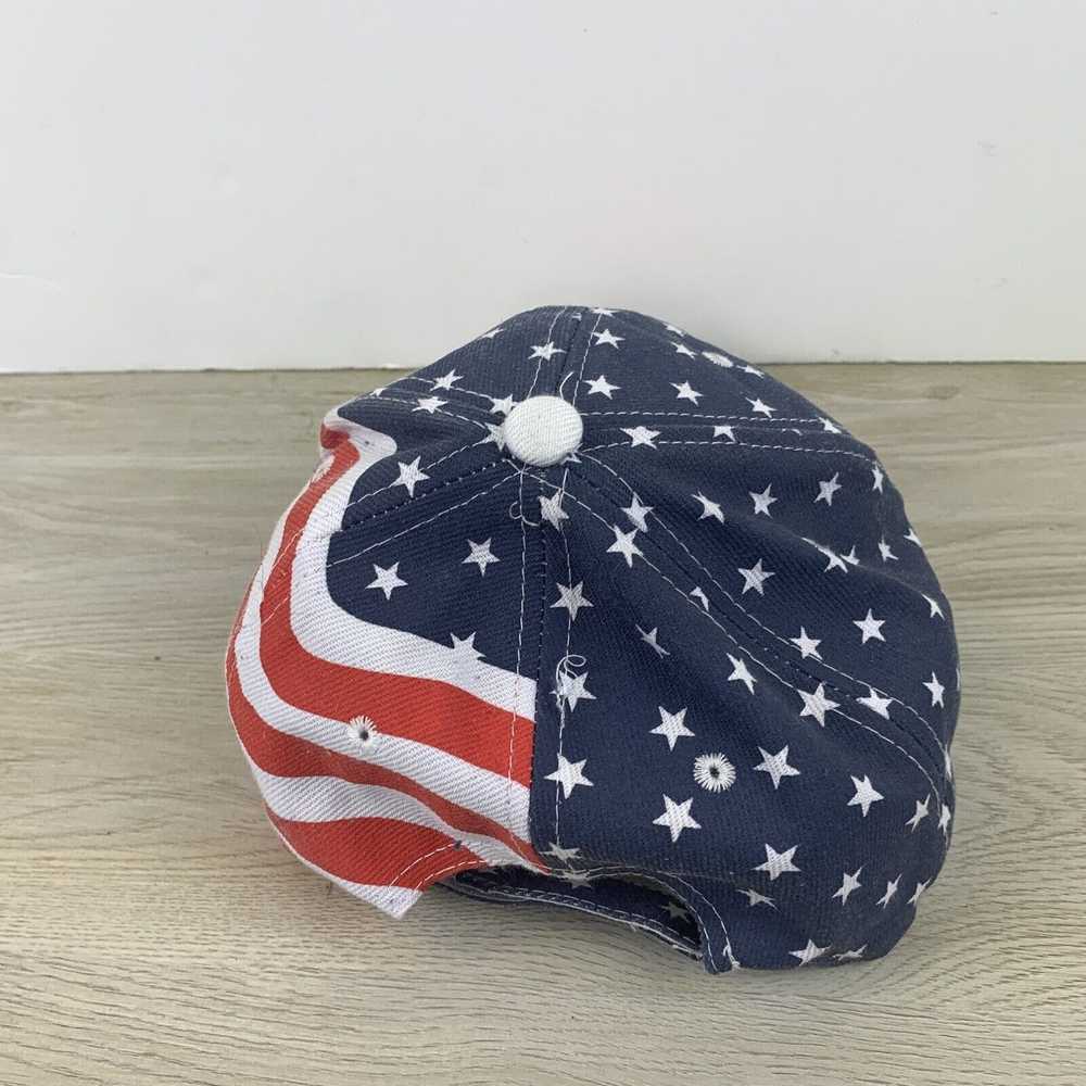 Other USA Hat Red White Stars Blue Hat Adjustable… - image 7