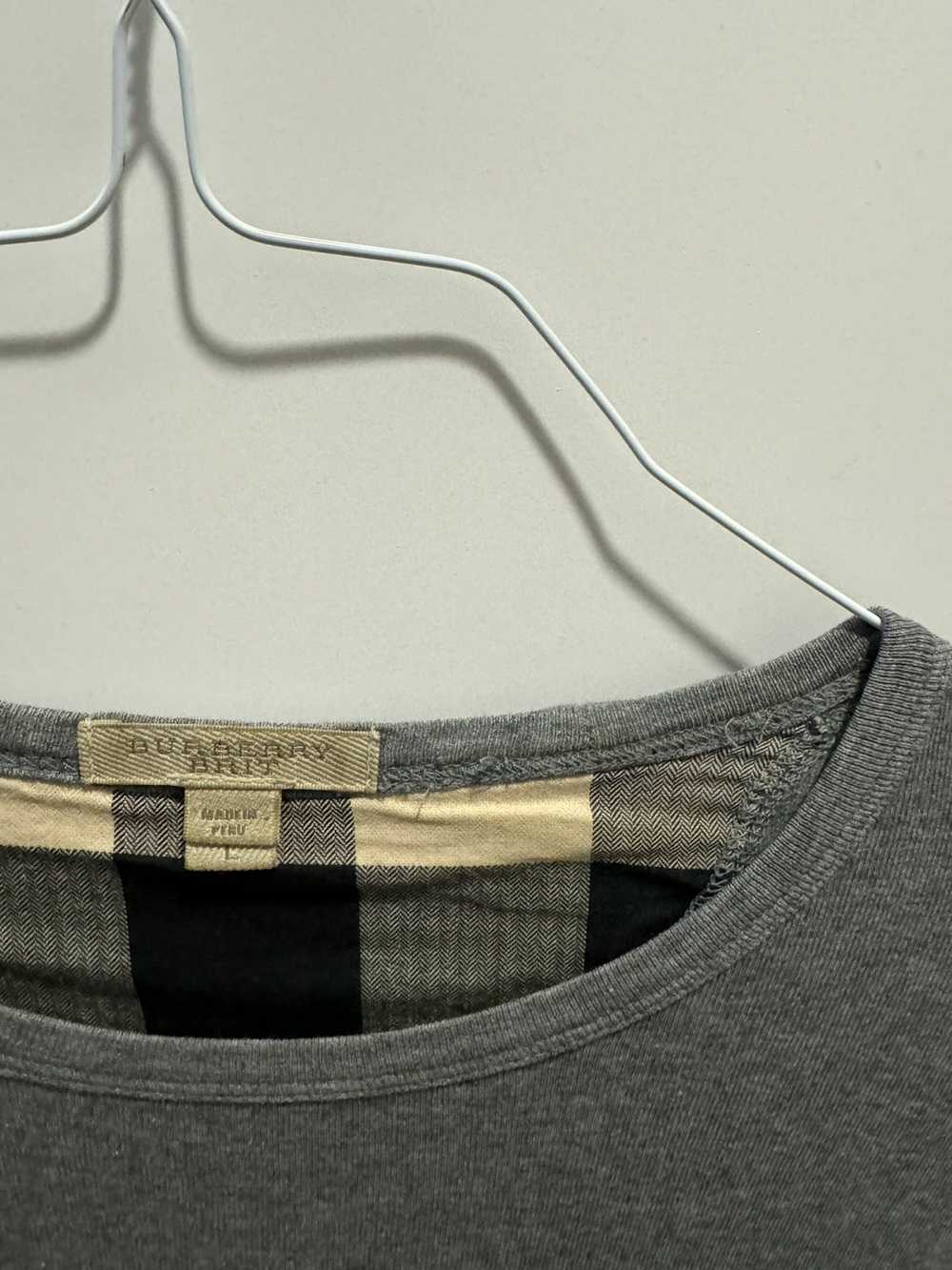 Burberry × Vintage Burberry Vintage Longsleeve Si… - image 3