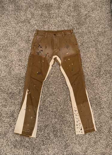MNML × Streetwear MNML Flared Carpenter Pants Men 