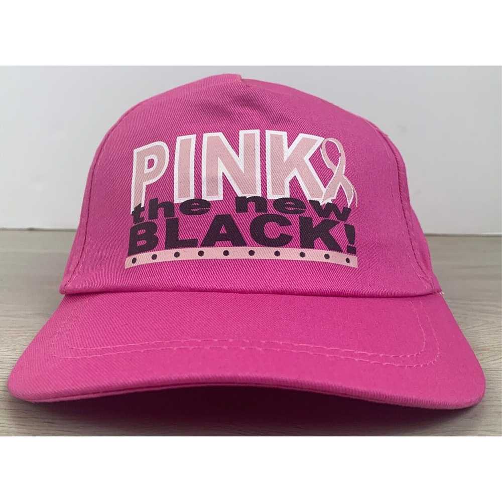 Other Pink is the New Black Hat Pink Adjustable A… - image 1