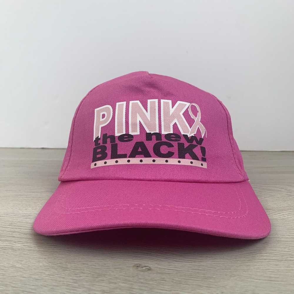 Other Pink is the New Black Hat Pink Adjustable A… - image 2