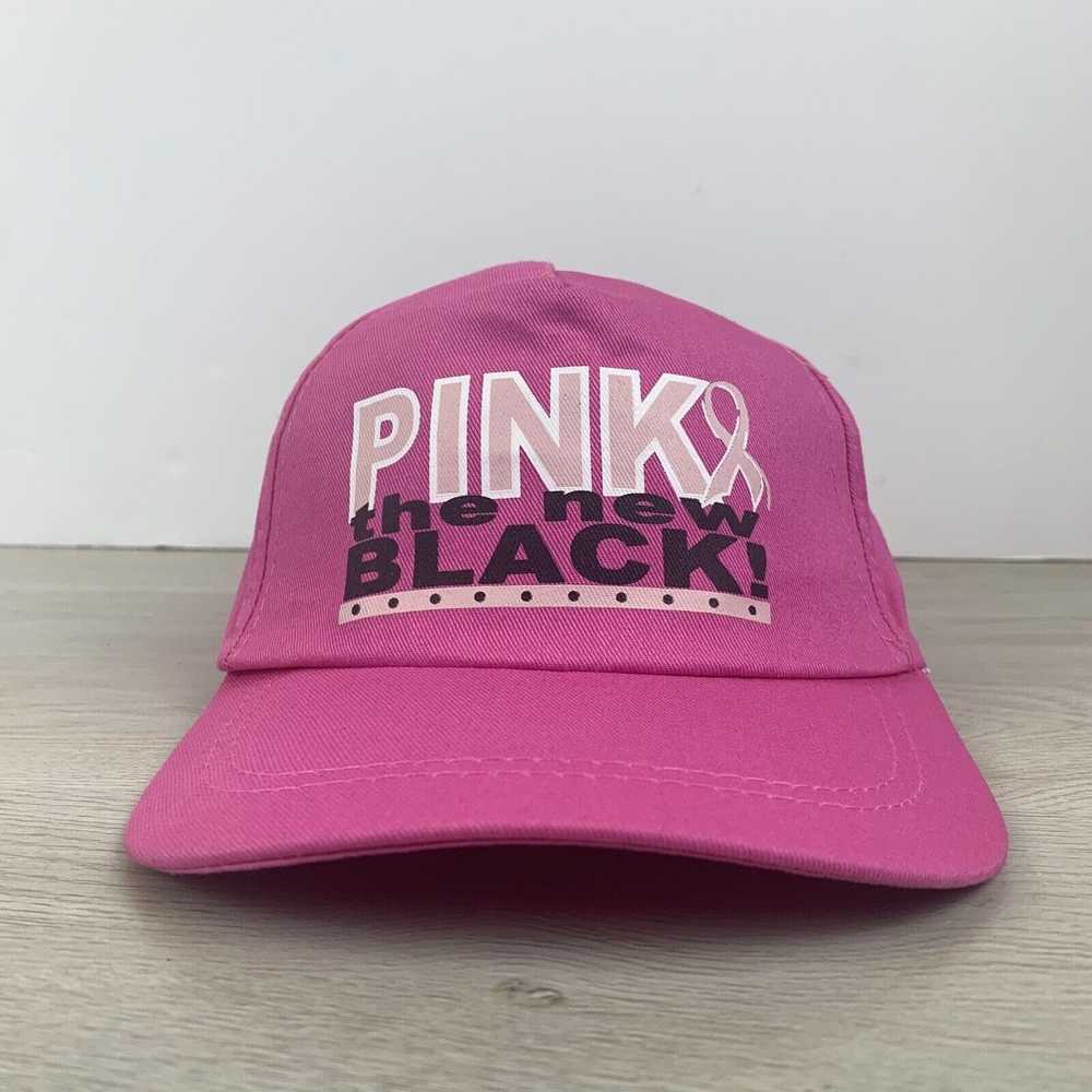 Other Pink is the New Black Hat Pink Adjustable A… - image 3