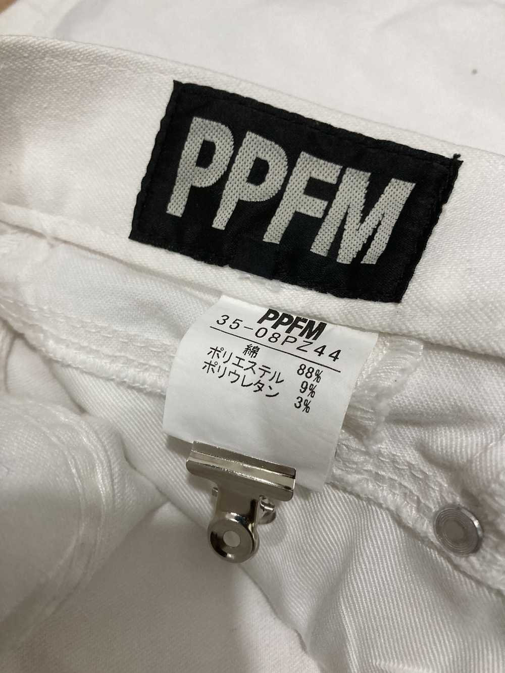 20471120 × Avant Garde × Streetwear PPFM Jeans Wh… - image 12