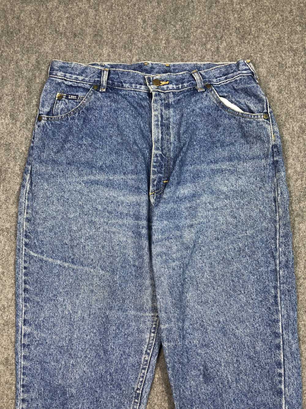 Lee × Vintage Vintage Lee Light Blue Jeans 33x29.5 - image 2