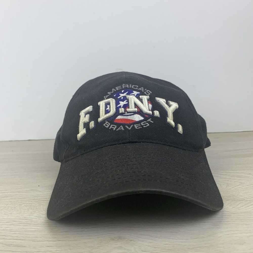 Other FDNY Hat Americas Bravest Black Adjustable … - image 3