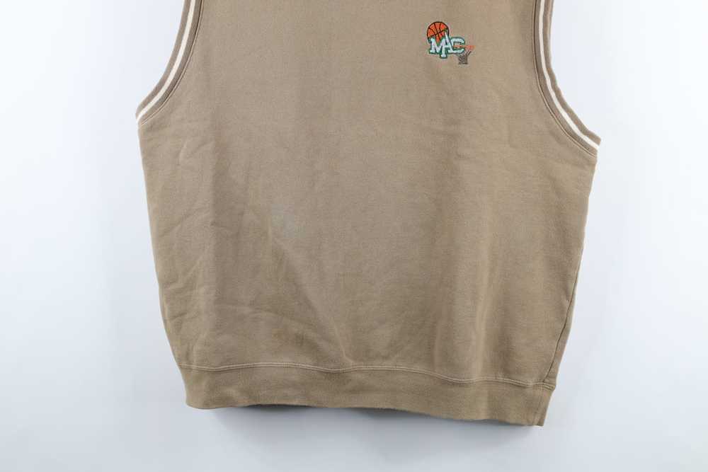 Vintage Vintage 90s Basketball V-Neck Sweatshirt … - image 3