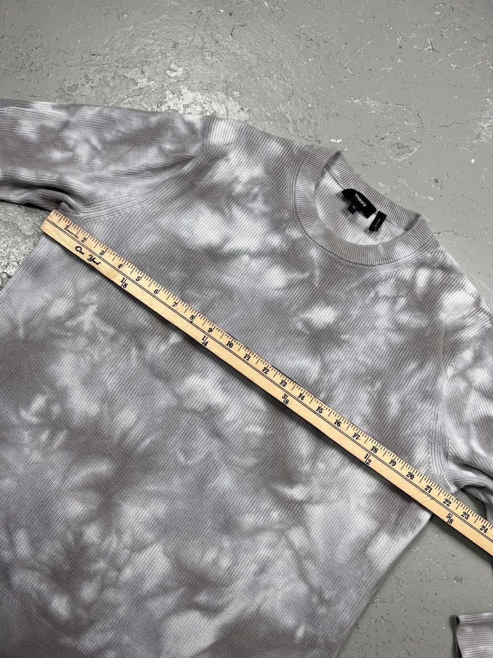 Theory Theory Tie Dye Thermal Longsleeve Size XL - image 4