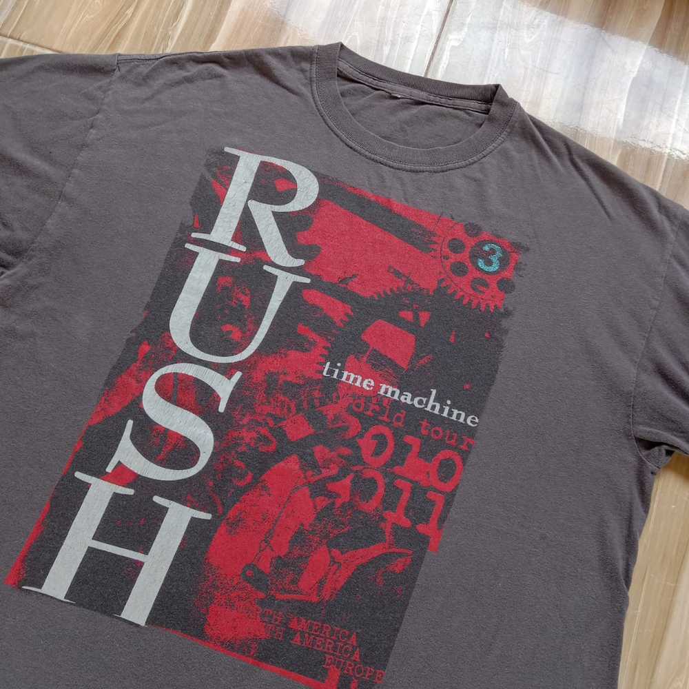 Band Tees RUSH BAND 2010 TOUR TIME MACHINE TEES S… - image 6