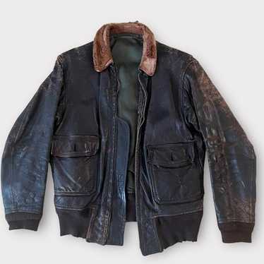 70s アメリカ軍U.S. Navy G-1フライトジャケット　46 Shop Authentic Vintage US Navy G-1 Flight Jackets | Rare