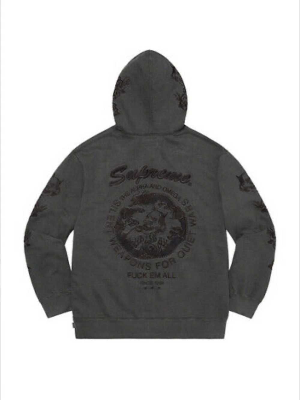 Supreme Supreme dragon overdyed hoodie - image 2