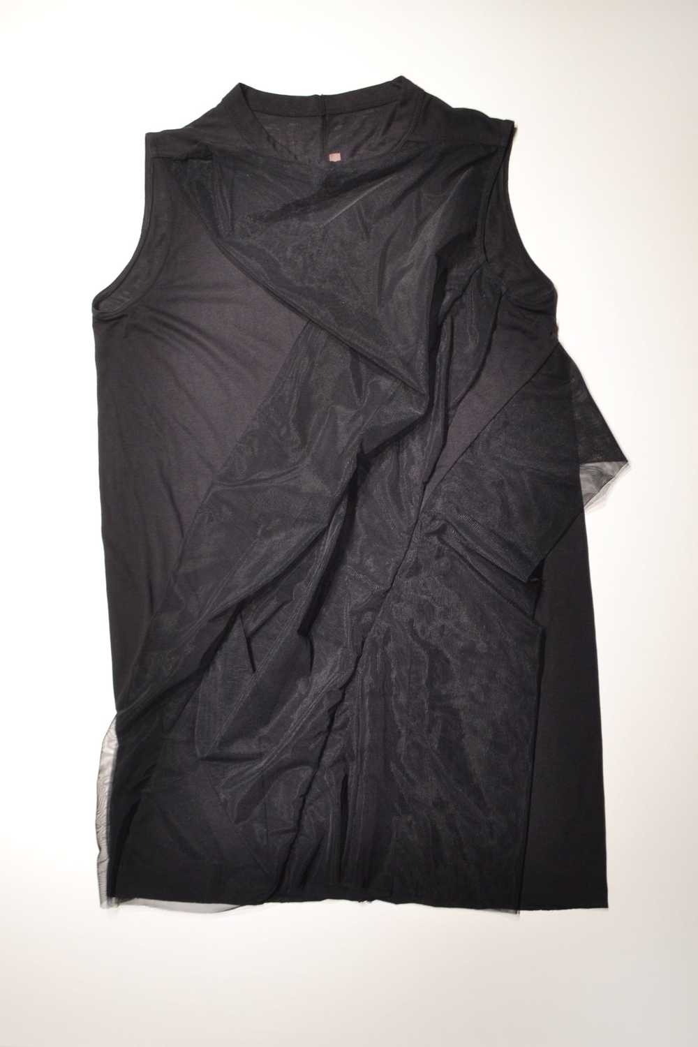 Rick Owens Lilies Rick Owens Black Lilies Tank Top - image 1