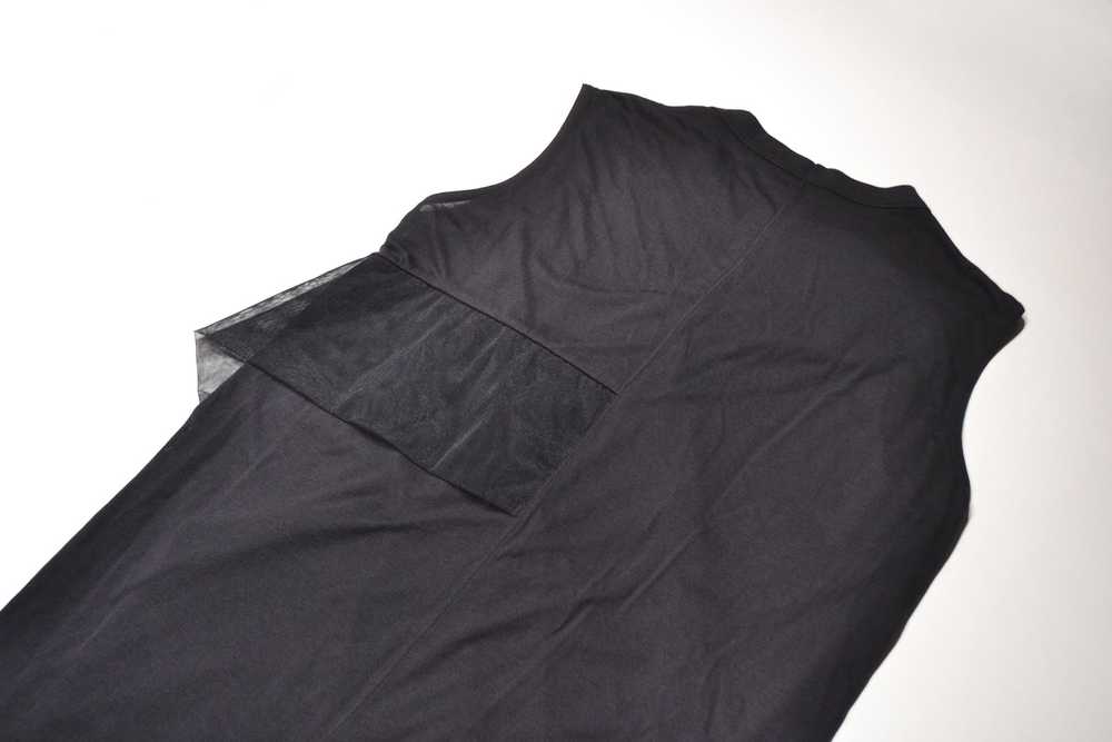 Rick Owens Lilies Rick Owens Black Lilies Tank Top - image 3