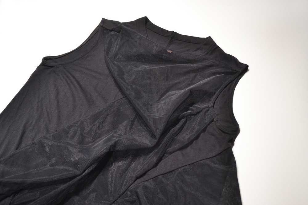 Rick Owens Lilies Rick Owens Black Lilies Tank Top - image 5