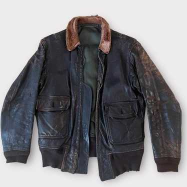 Vintage USN G-1 Flight Jacket - Gem