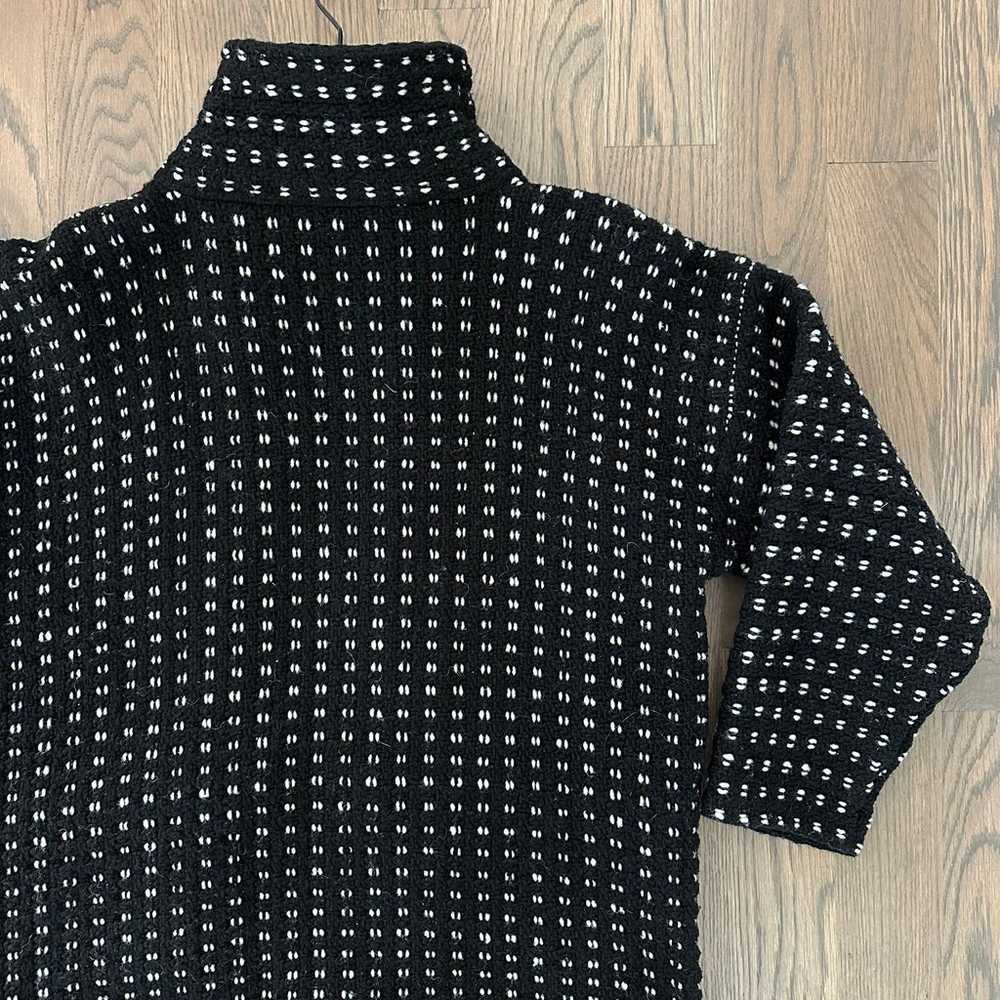 Vintage Maki Ahuashca 100% Wool Cardigan Sweater … - image 9
