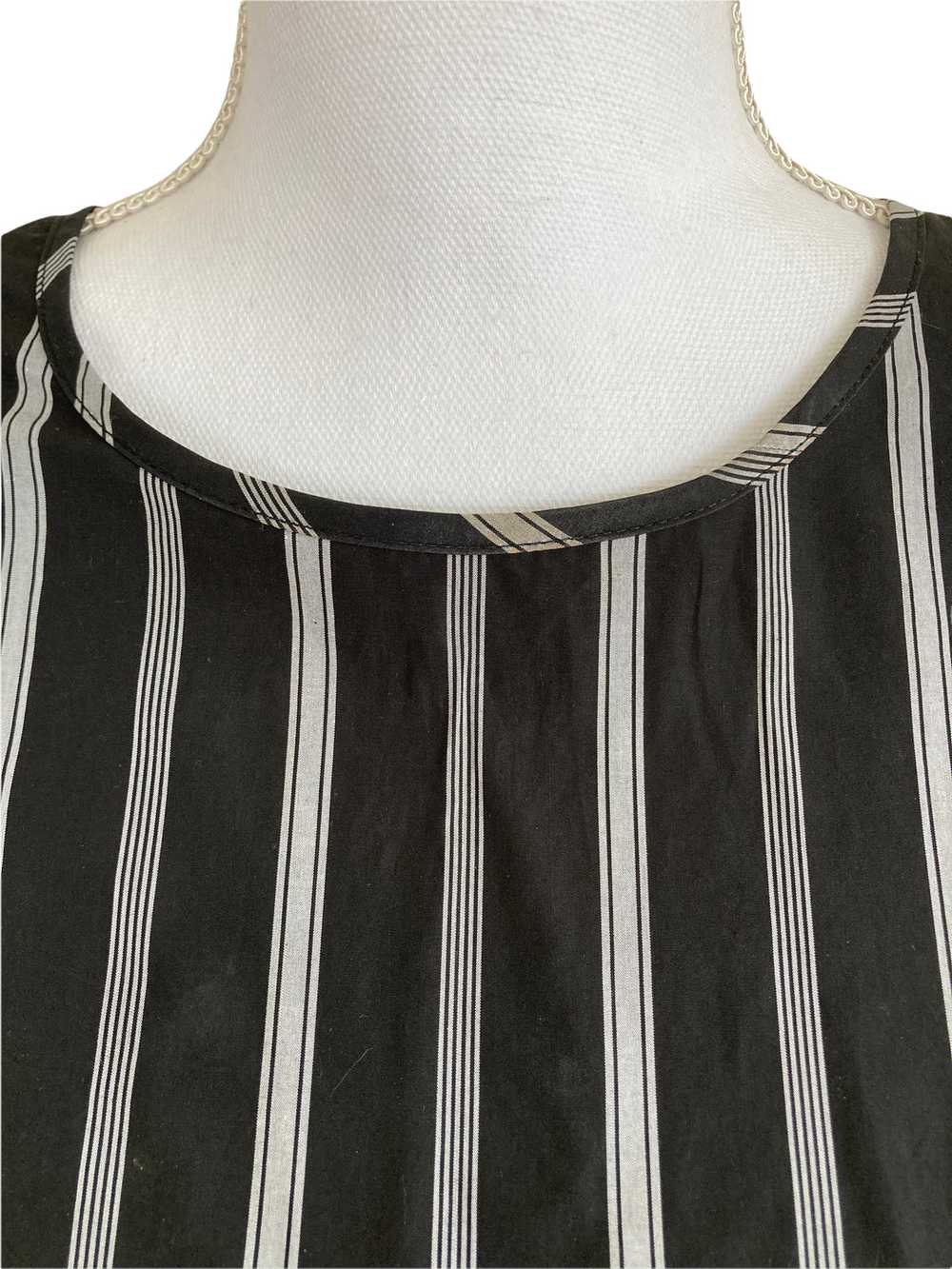 Milly Black and White Bell Sleeve Top, 8 - image 2