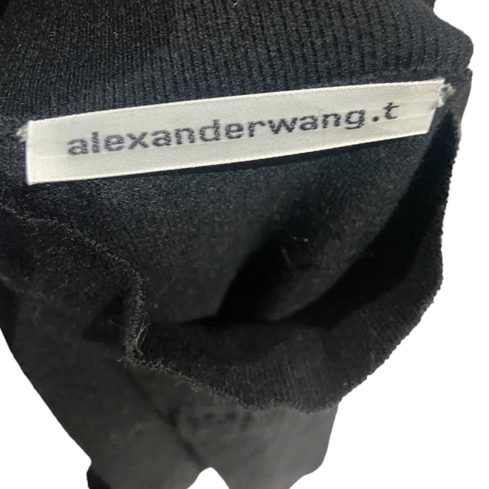 Alexander Wang Alexander Wang Black Merino Wool T… - image 5