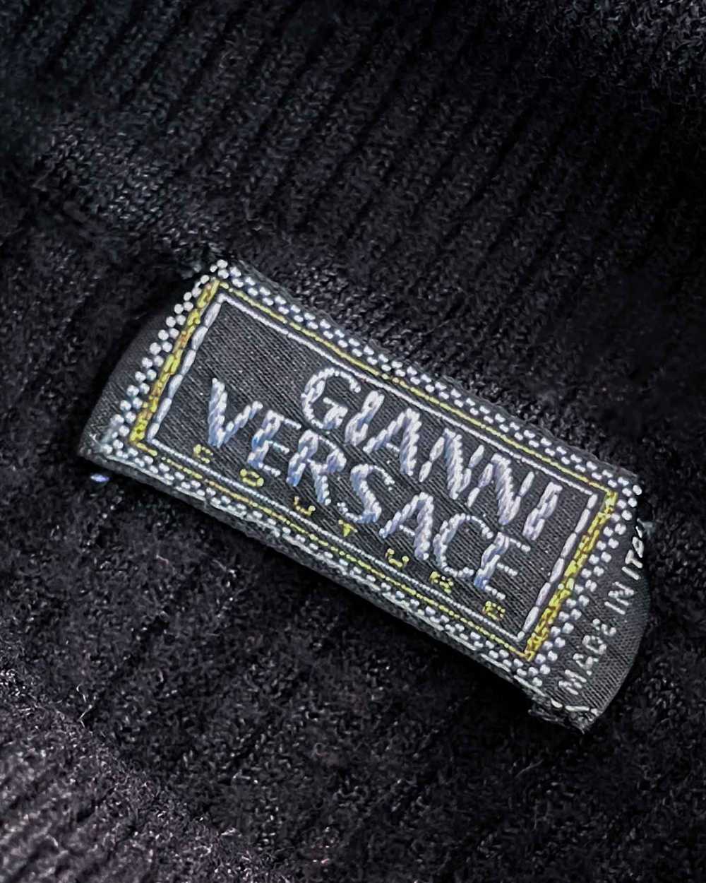 90s Versace Turtleneck Sweater - image 6