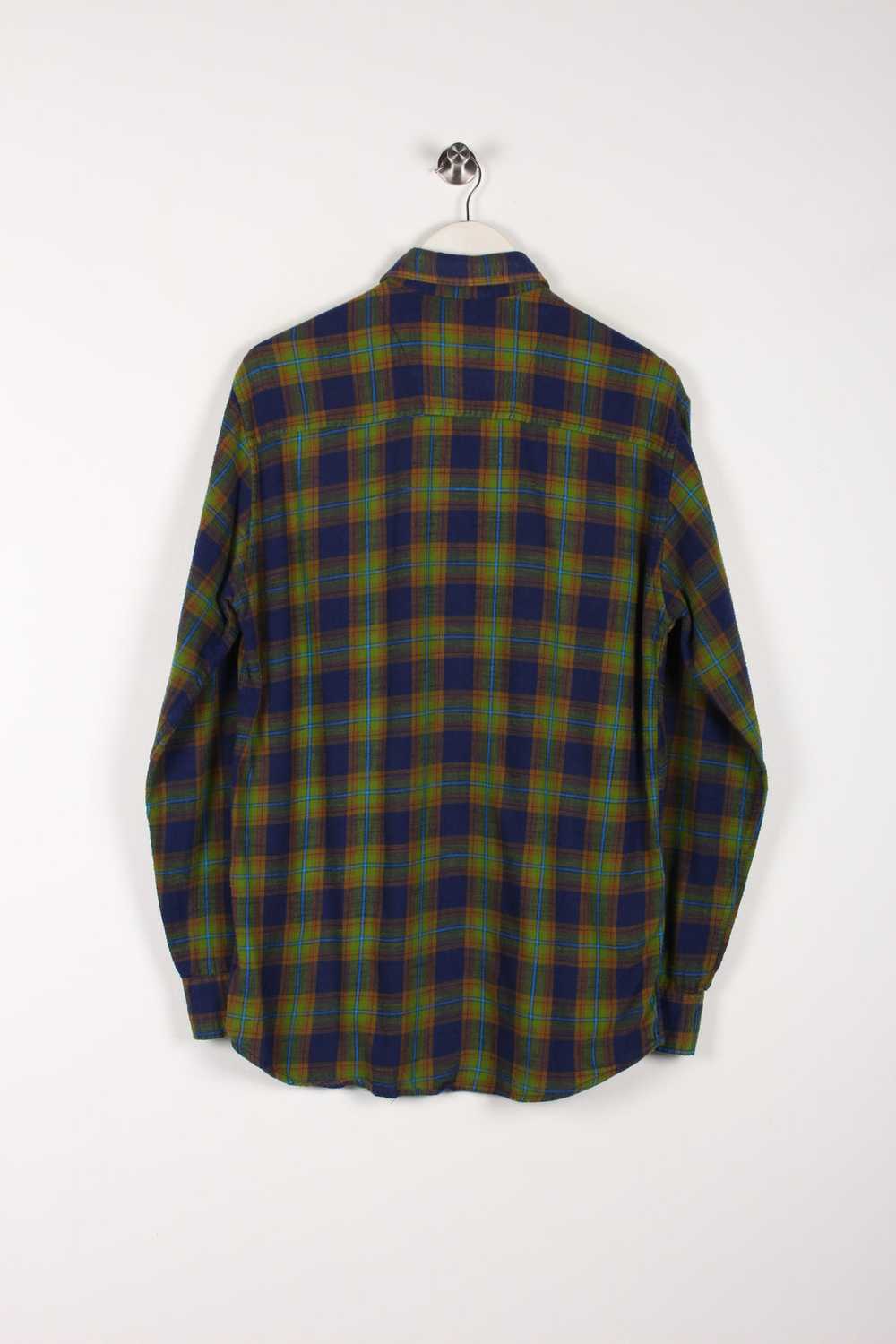 Vintage Plaid Flannel Shirt XL - image 3
