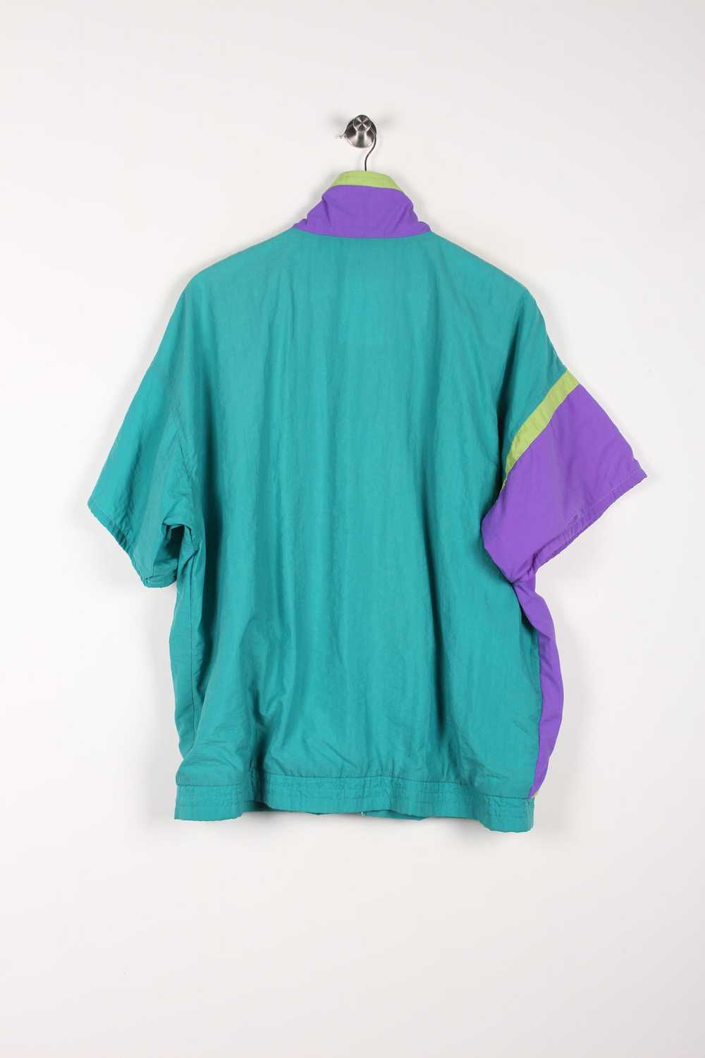 90's Fila Short Track Jacket Abstract XL - image 3