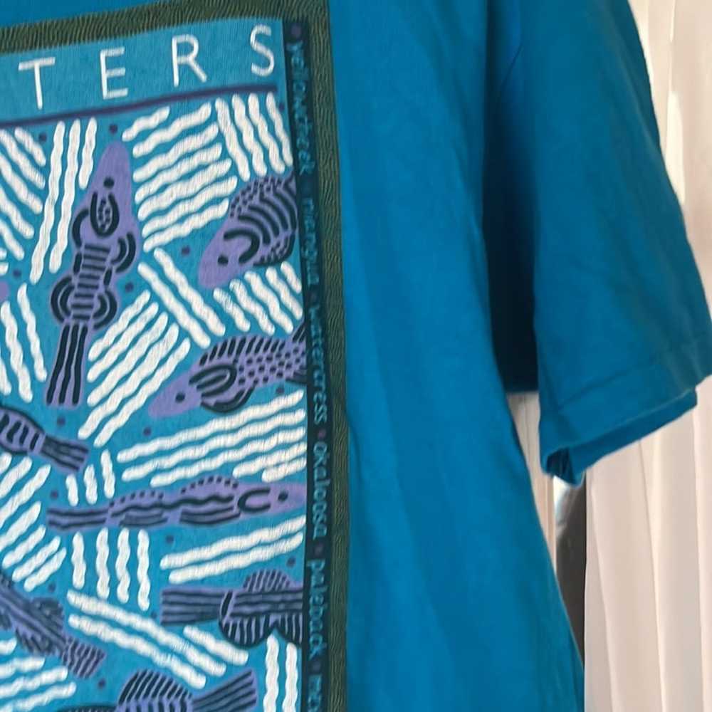 Vintage Hanes Darters Endangered Fish TEE Men’s X… - image 2