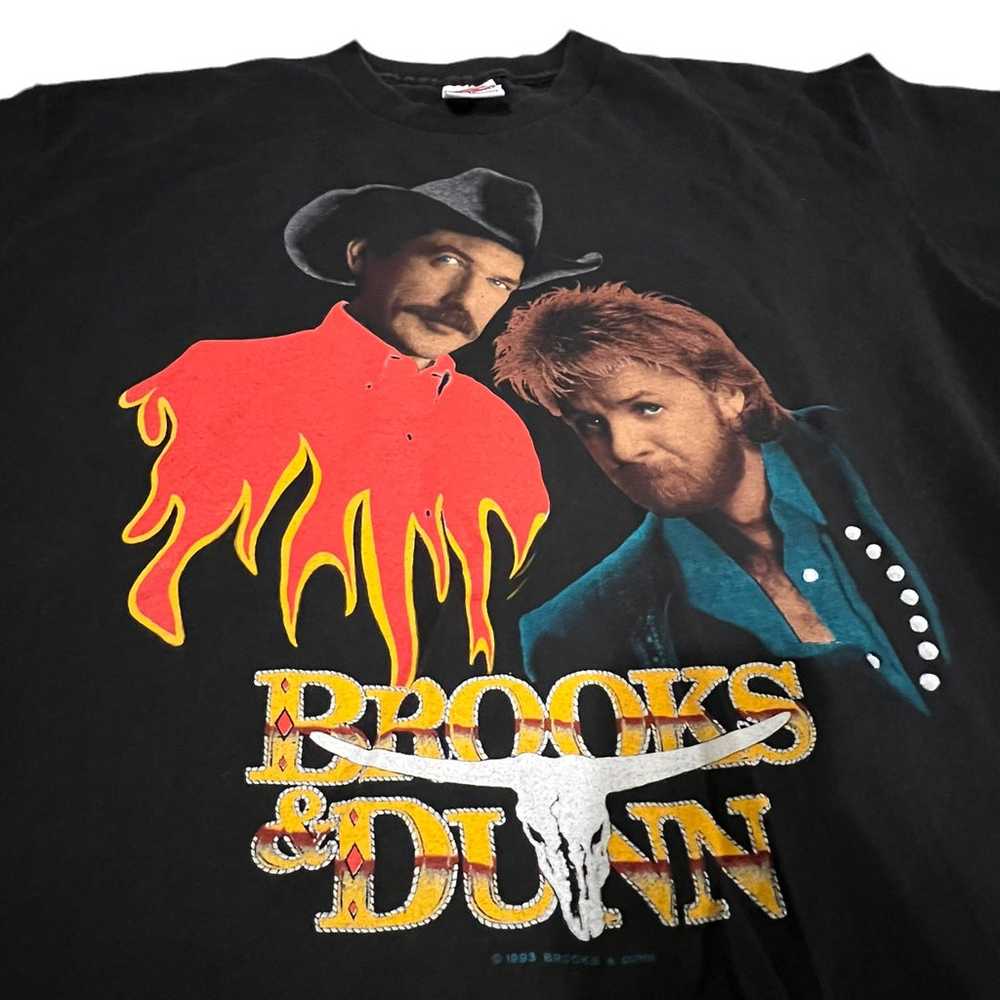 VTG 1993 Brooks & Dunn Shirt - image 4