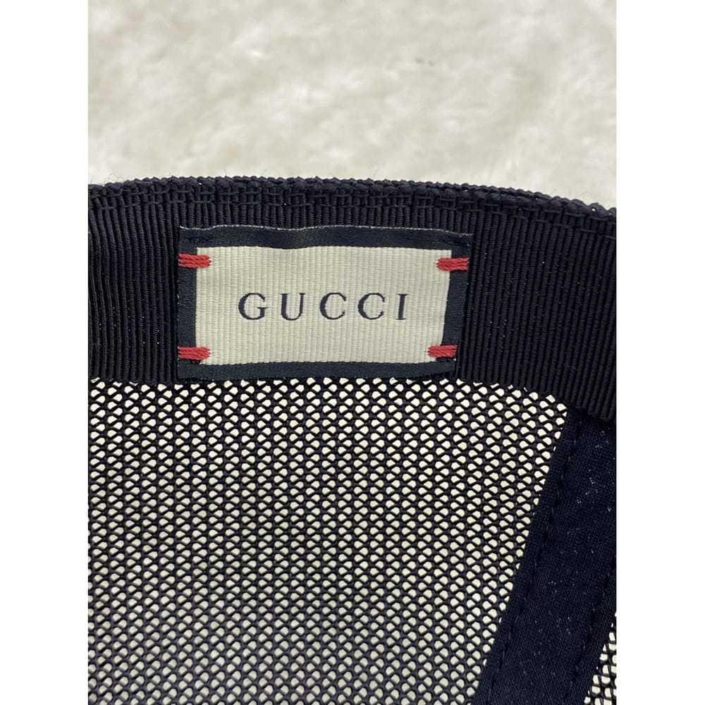 Gucci Leather cap - image 4