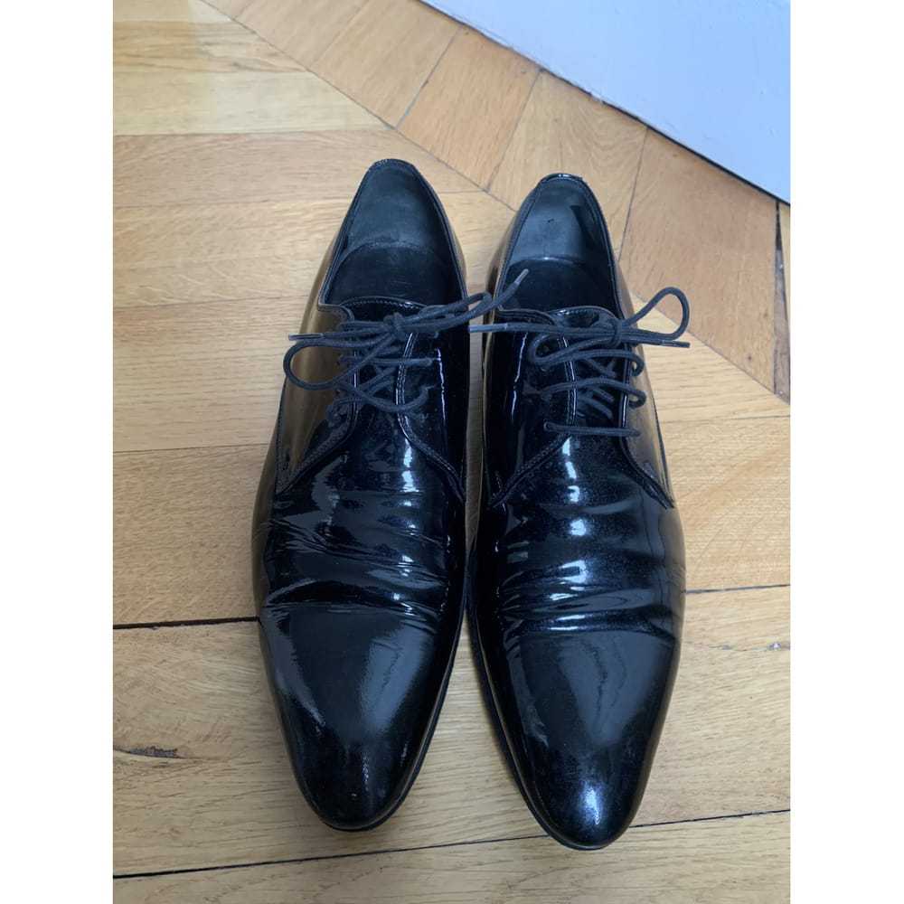 Dior Homme Patent leather lace ups - image 2