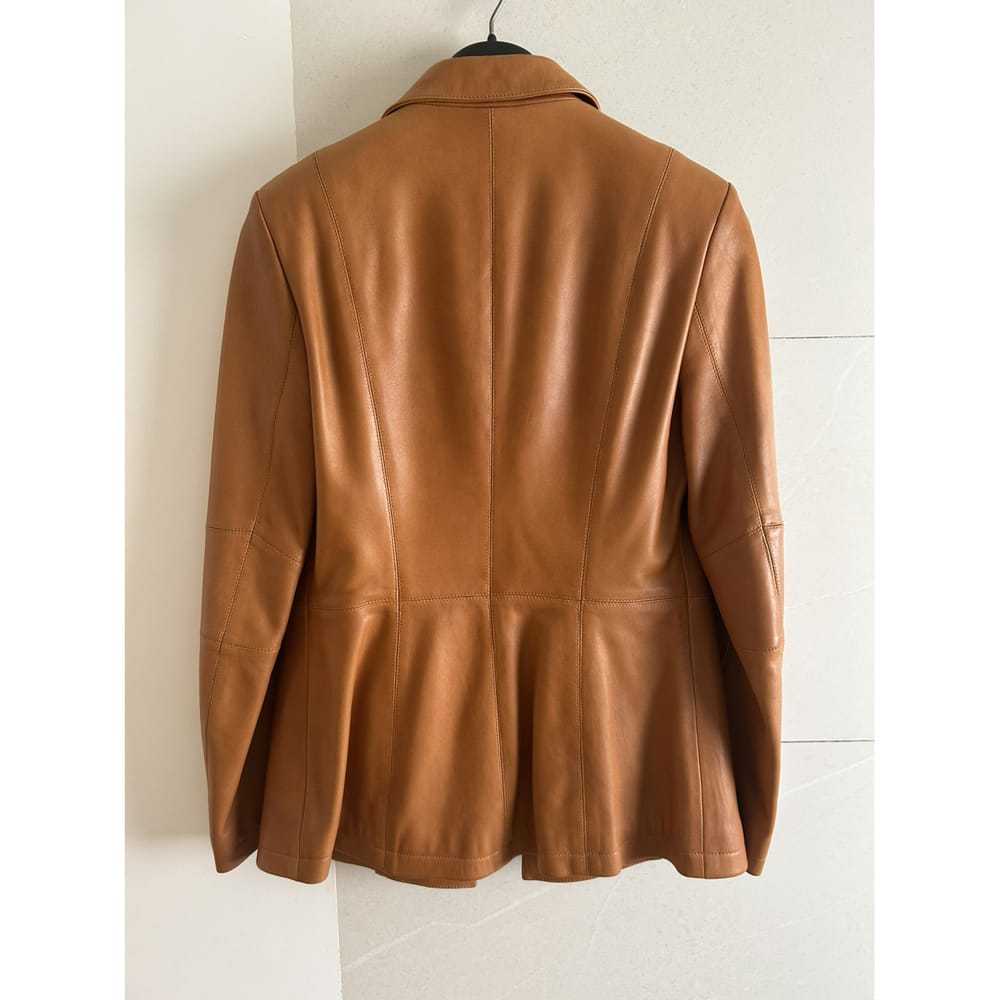 Burberry Leather blazer - image 6