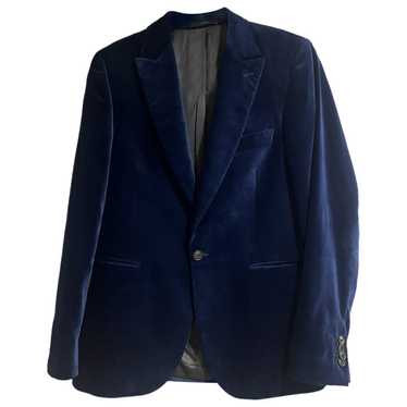 Brown The Soho cotton-velvet suit jacket, Paul Smith