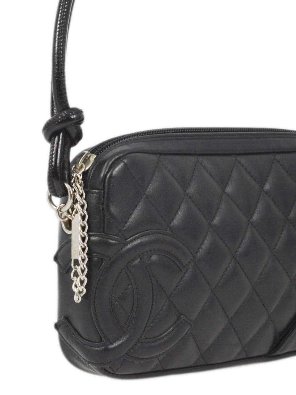 CHANEL Pre-Owned 2003 Cambon Ligne handbag - Black - image 3