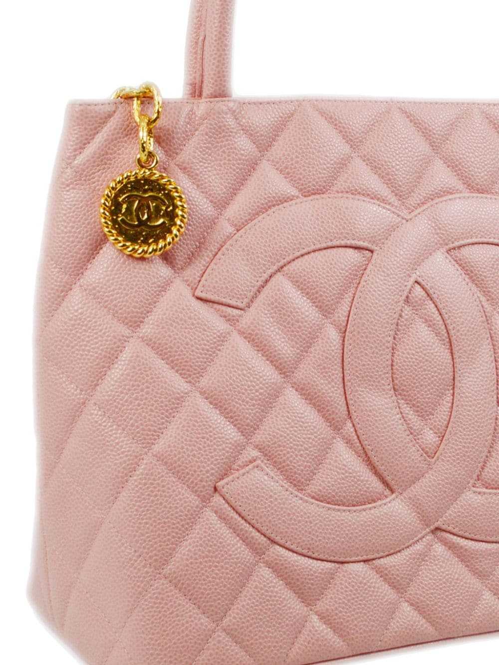 CHANEL Pre-Owned 2003 Medallion handbag - Pink - image 3