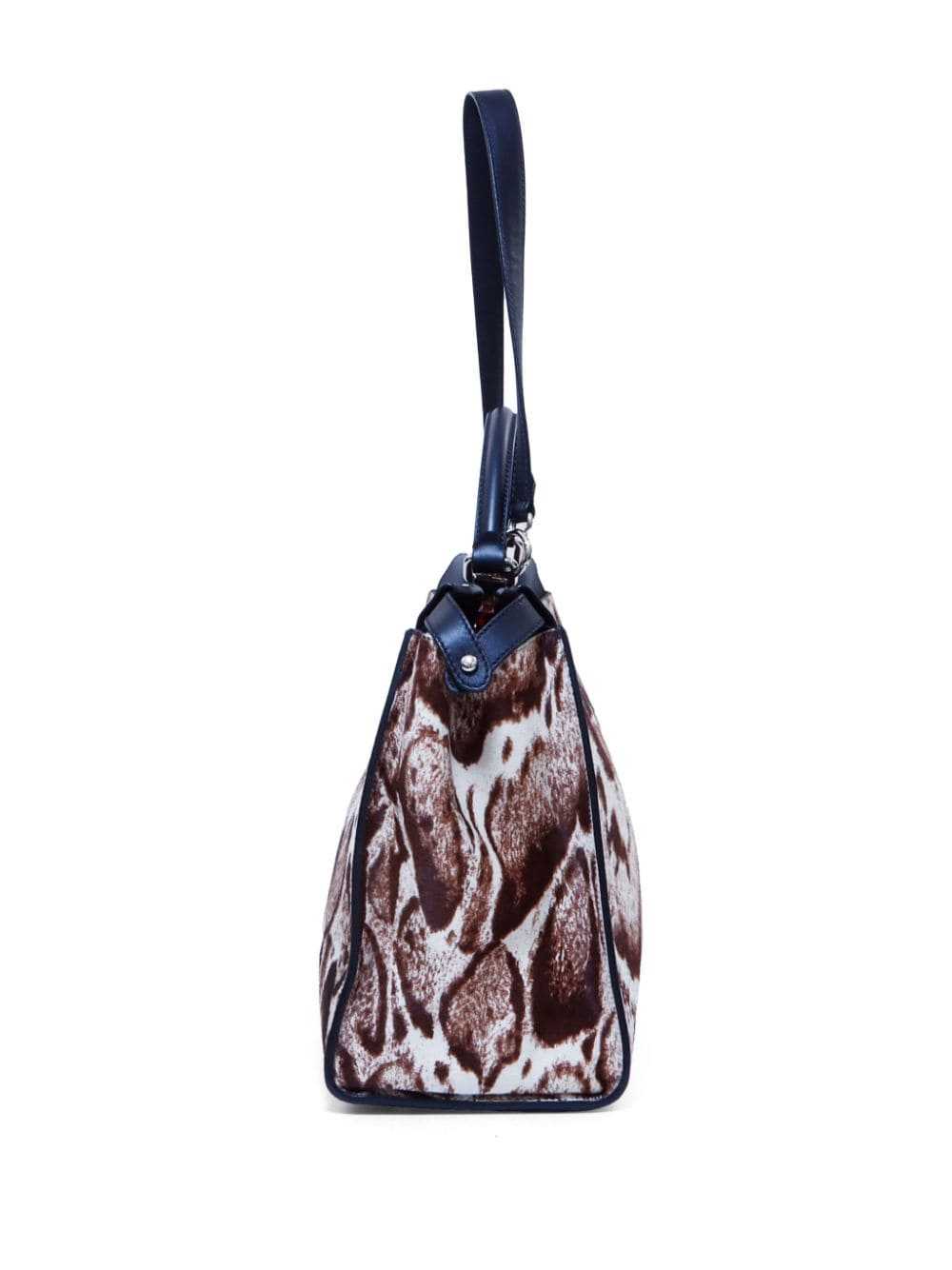 Fendi Pre-Owned Peekaboo leather handbag - Brown - image 4