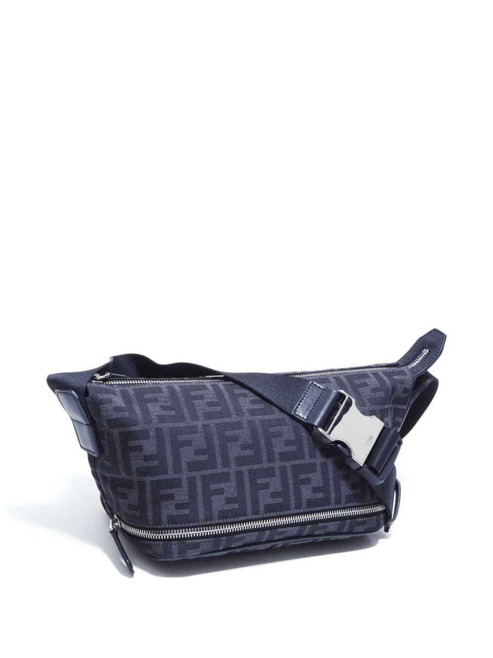 Fendi Pre-Owned Zucca canvas crossbody bag - Black - image 3