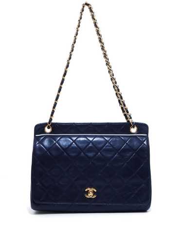 CHANEL Pre-Owned 1989-1991 diamond-quilted should… - image 1