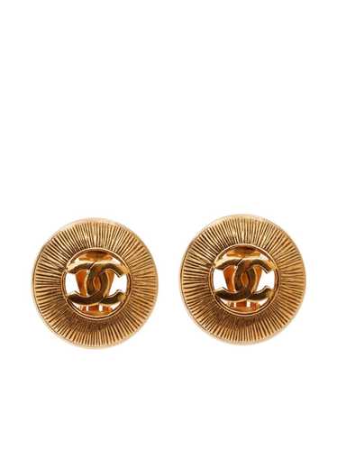 CHANEL Pre-Owned 1990s Byzantine-style CC button c
