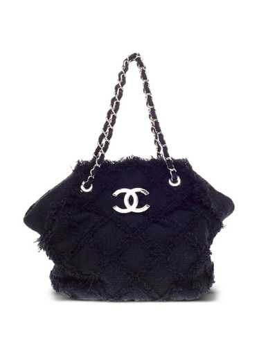 CHANEL Pre-Owned 2009 large Crochet Nature tote ba