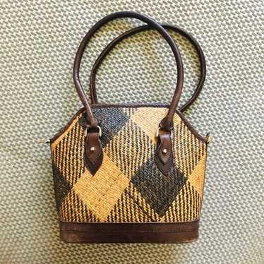 Vintage Elliot Lucca Woman Brown Leather outlets Bag