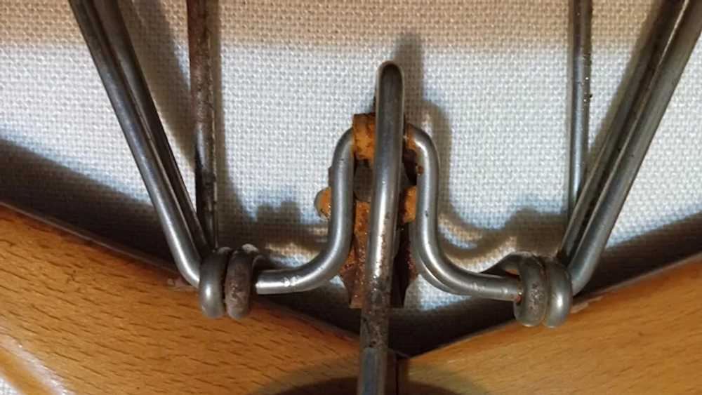 Two Vintage  Setwell Wooden Suit Hanger 18" With … - image 10