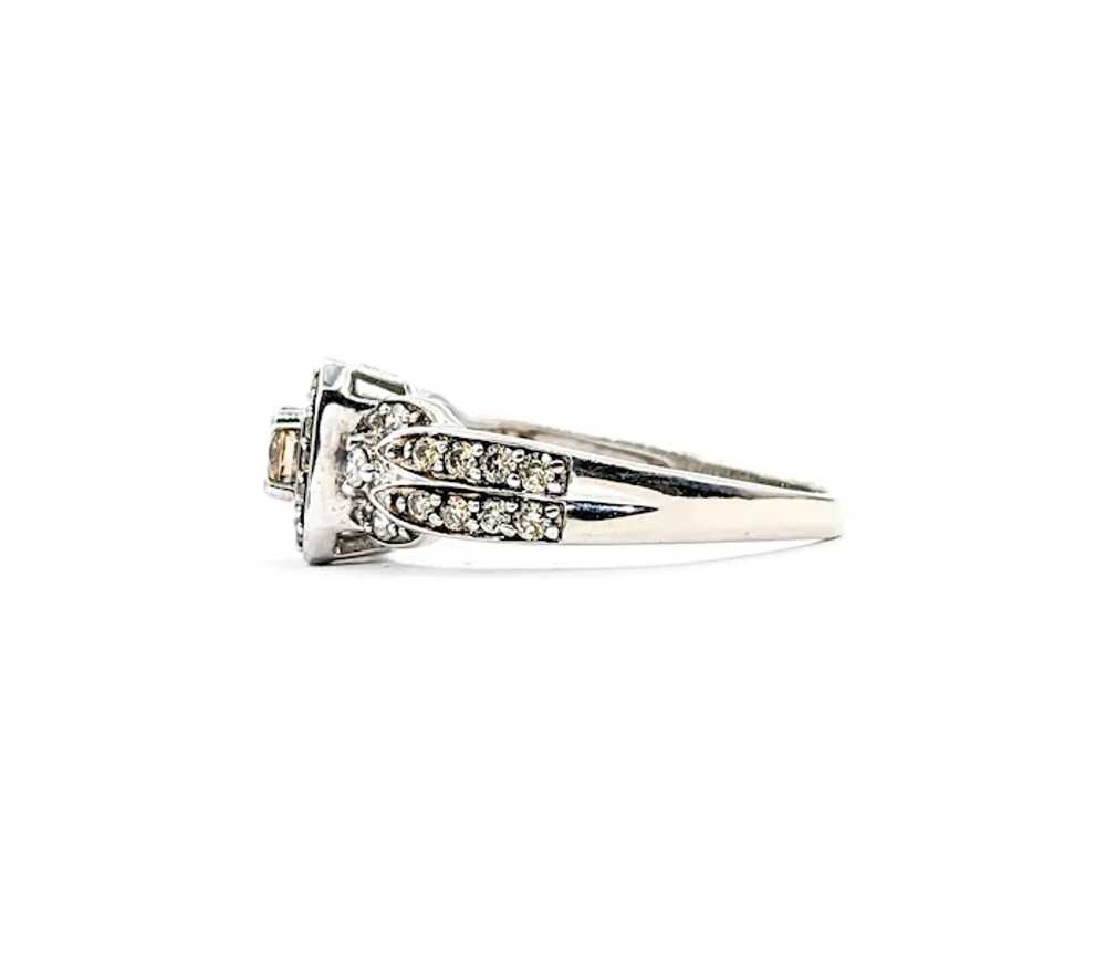 .75ctw Diamond Ring Featuring LeVian In White Gold - image 8