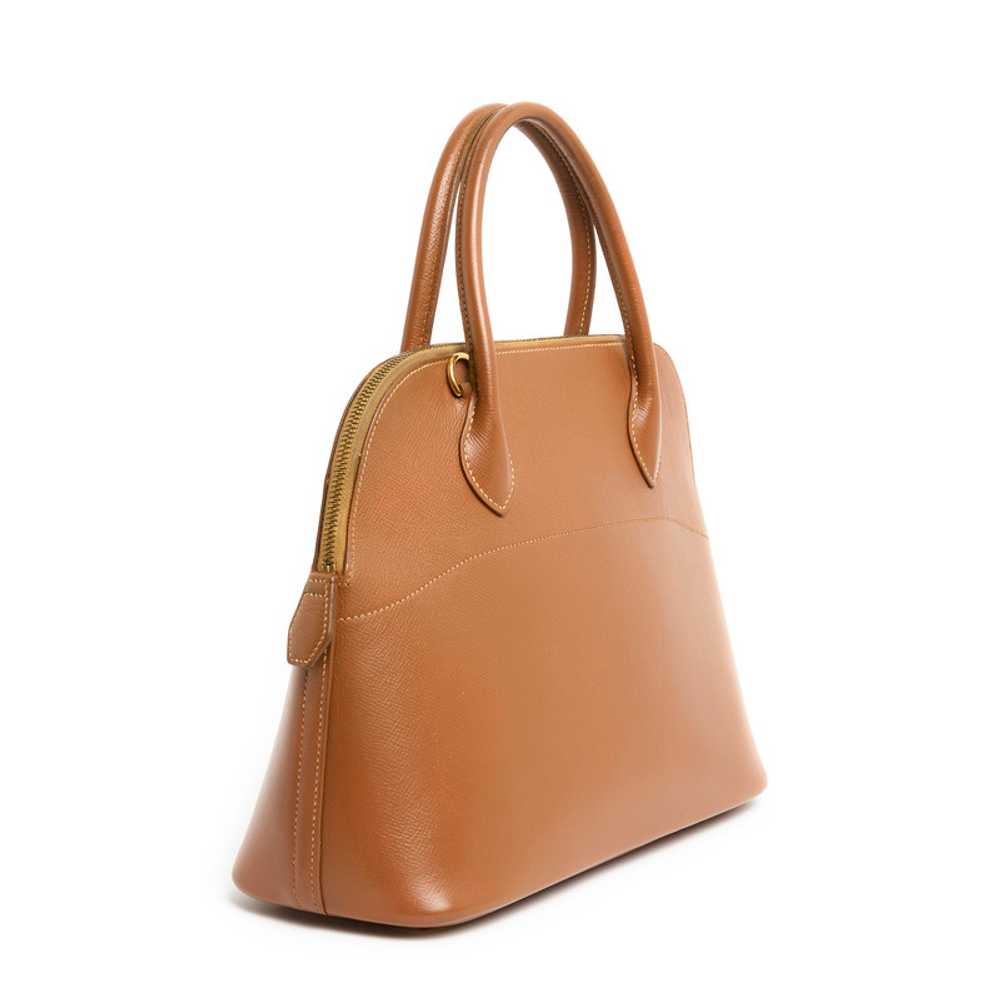 Hermès Birkin Bag 40 Leather in Ochre - image 3