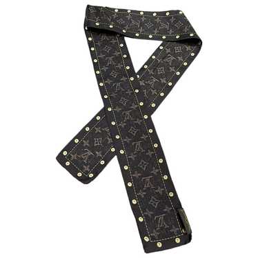 Louis Vuitton Logomania silk scarf - image 1