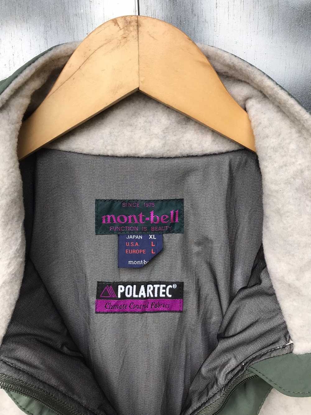 Montbell × Polartec × Vintage Mont-bell halfzip/s… - image 7