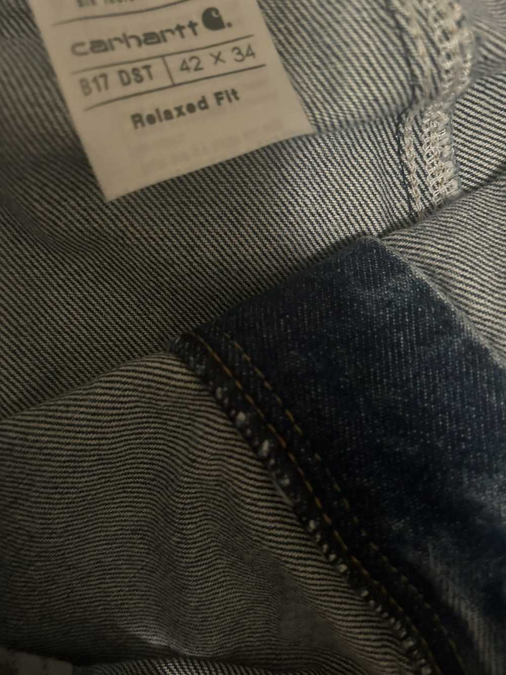 Carhartt × Streetwear × Vintage carhartt jeans 42… - image 4