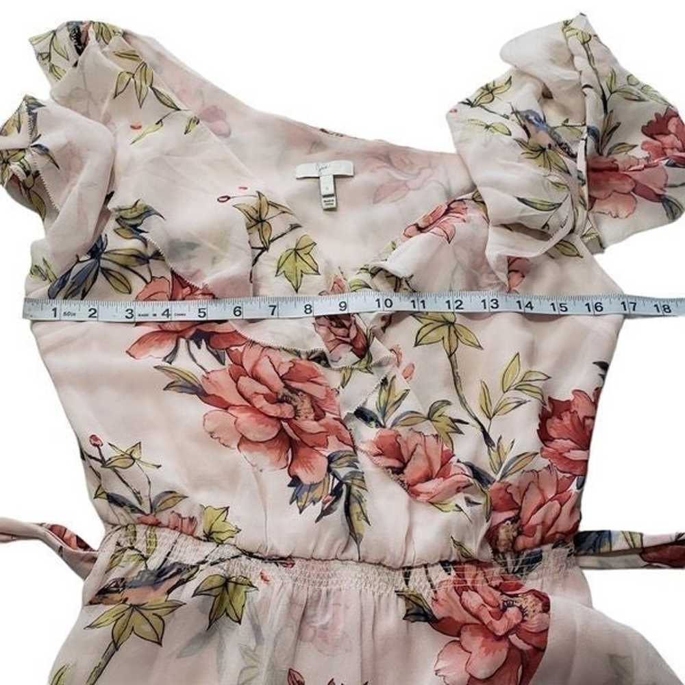 Joie Cristeta Silk Floral Cold Shoulder Maxi Dres… - image 10