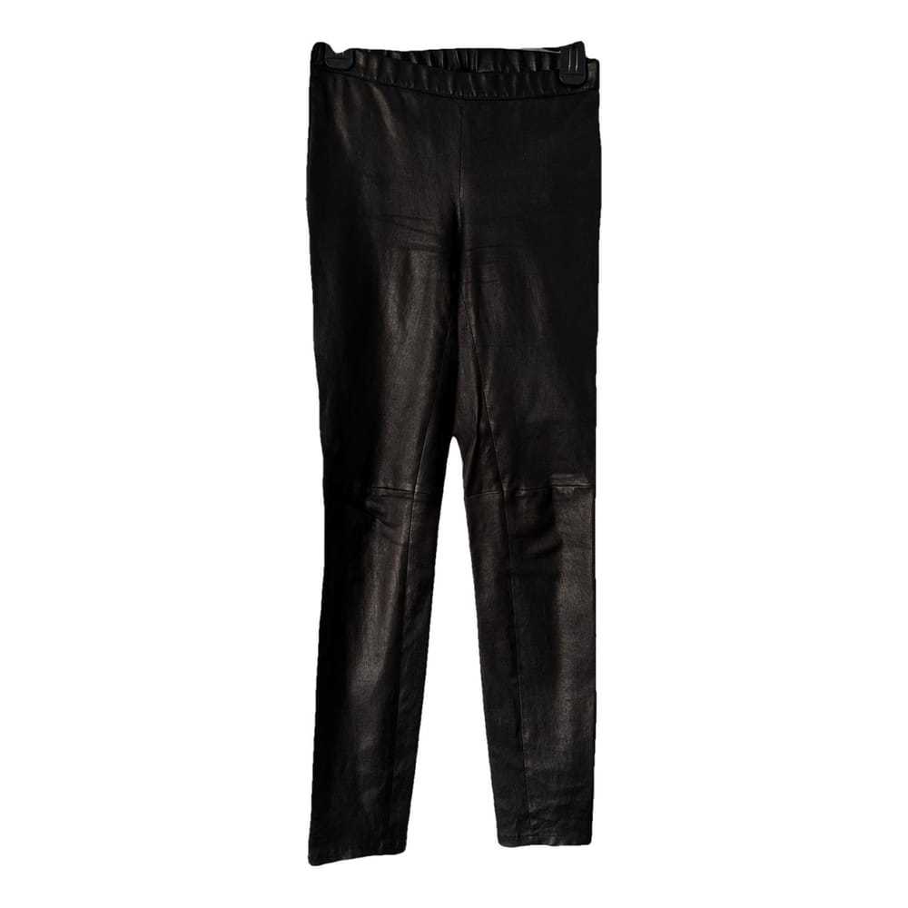 Gucci Leather trousers - image 1