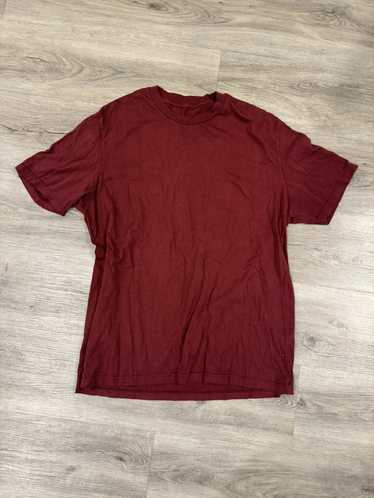 Vintage Wine red blank tee