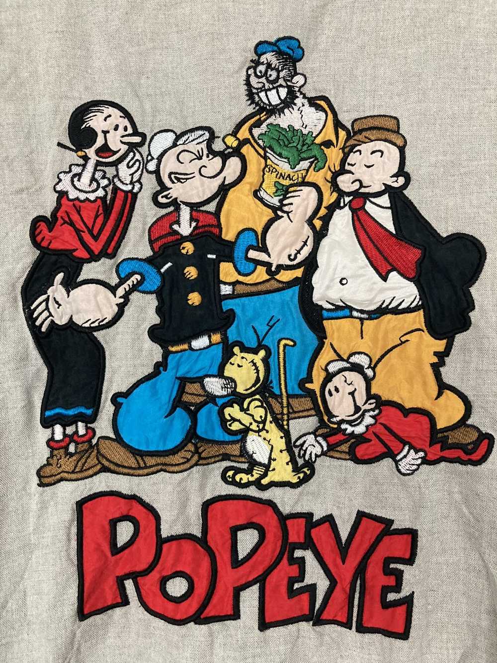 Vintage POPEYE JACKET 1993 KING FEATURES SYNDICATE EM… - Gem